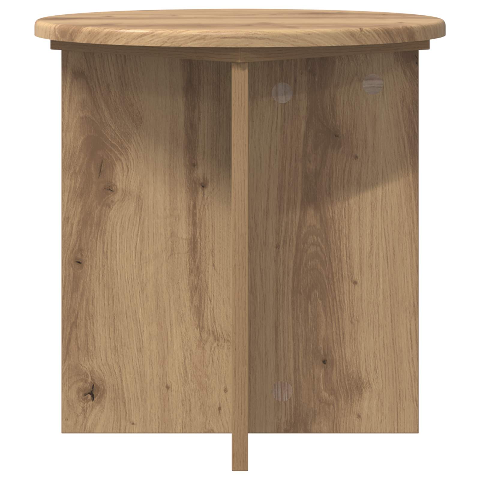 Plantenstandaard 2 pcs Artisanaal eiken 40 x 40 x 40 cm image 5