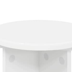 Stojan na rostliny 2 pcs Bílá Ø29,5 x 40 cm Kompozitní dřevo - obrázek 9