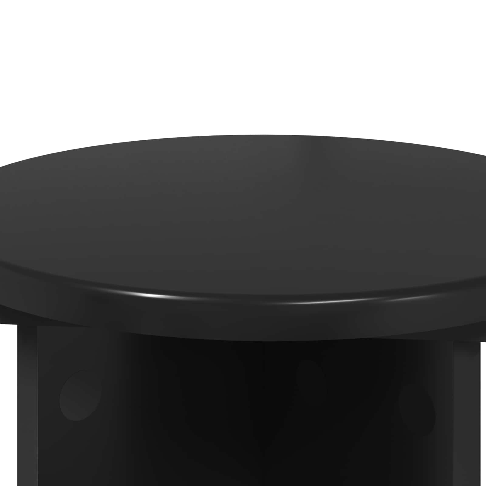 Plantenstandaard 2 pcs Zwart Ø29,5 x 40 cm Bewerkt hout image 8