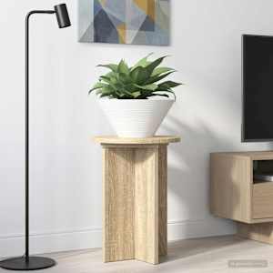 Stojalo za rastline 2 pcs Sonoma hrast Ø29,5 x 40 cm