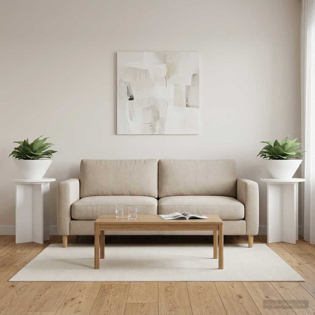 Stojan na rostliny 2 pcs Bílá s vysokým leskem Ø29,5 x 40 cm - obrázek 4