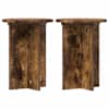 vidaXL Taimede alus 2 tk Suitsutatud tamm &Oslash;29,5 x 40 cm Tehispuit