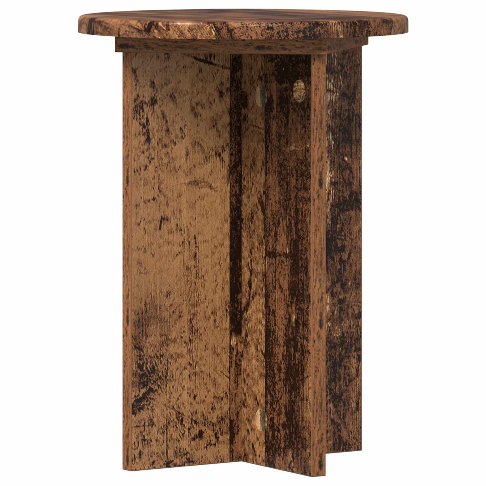 Plantenstandaard 2 pcs Oud hout Ø29,5 x 40 cm Bewerkt hout image 6