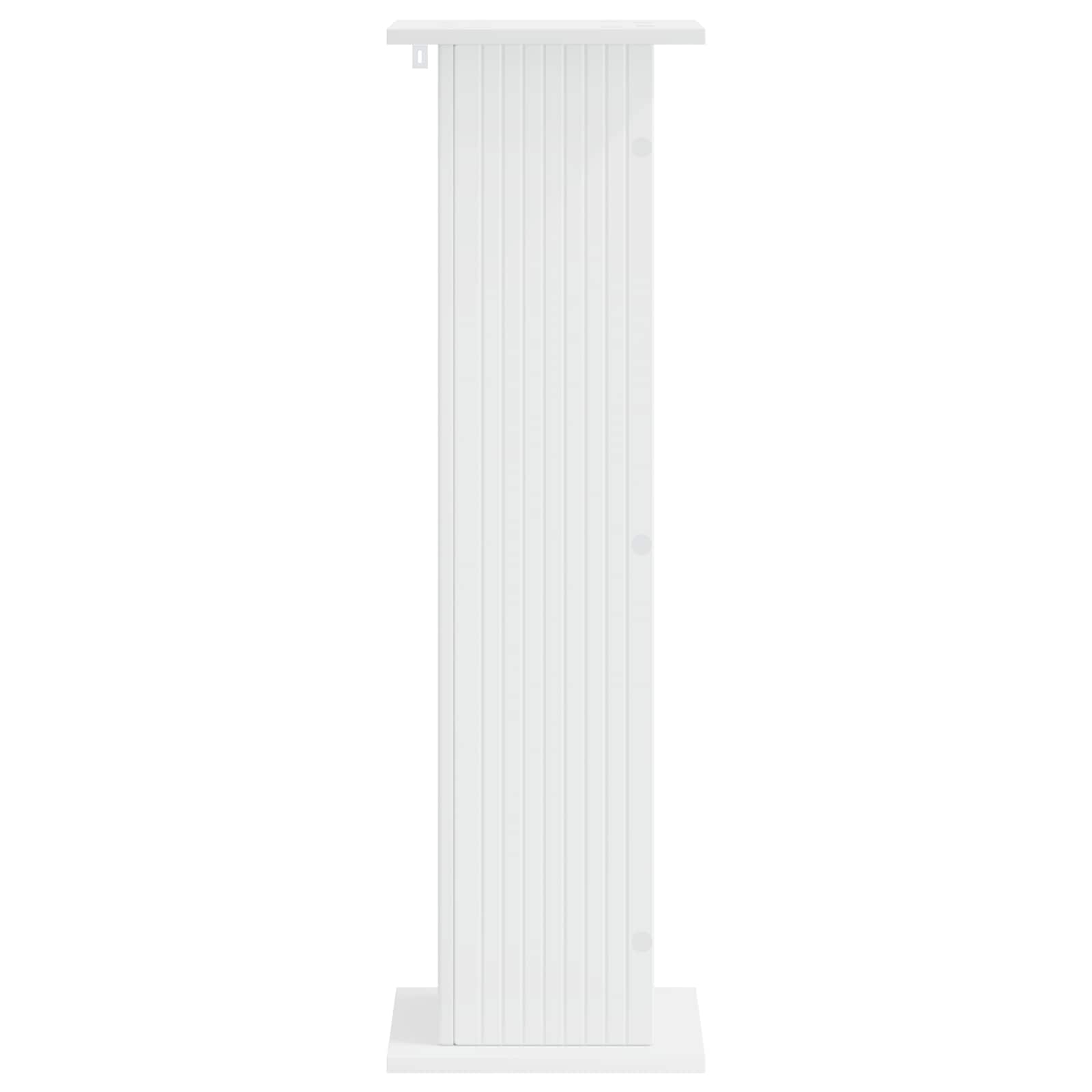 Plantenstandaard Wit 30,5 x 30 x 100,5 cm Bewerkt hout image 4