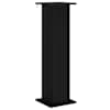 vidaXL Taimede alus Must 30,5 x 30 x 100,5 cm Tehispuit