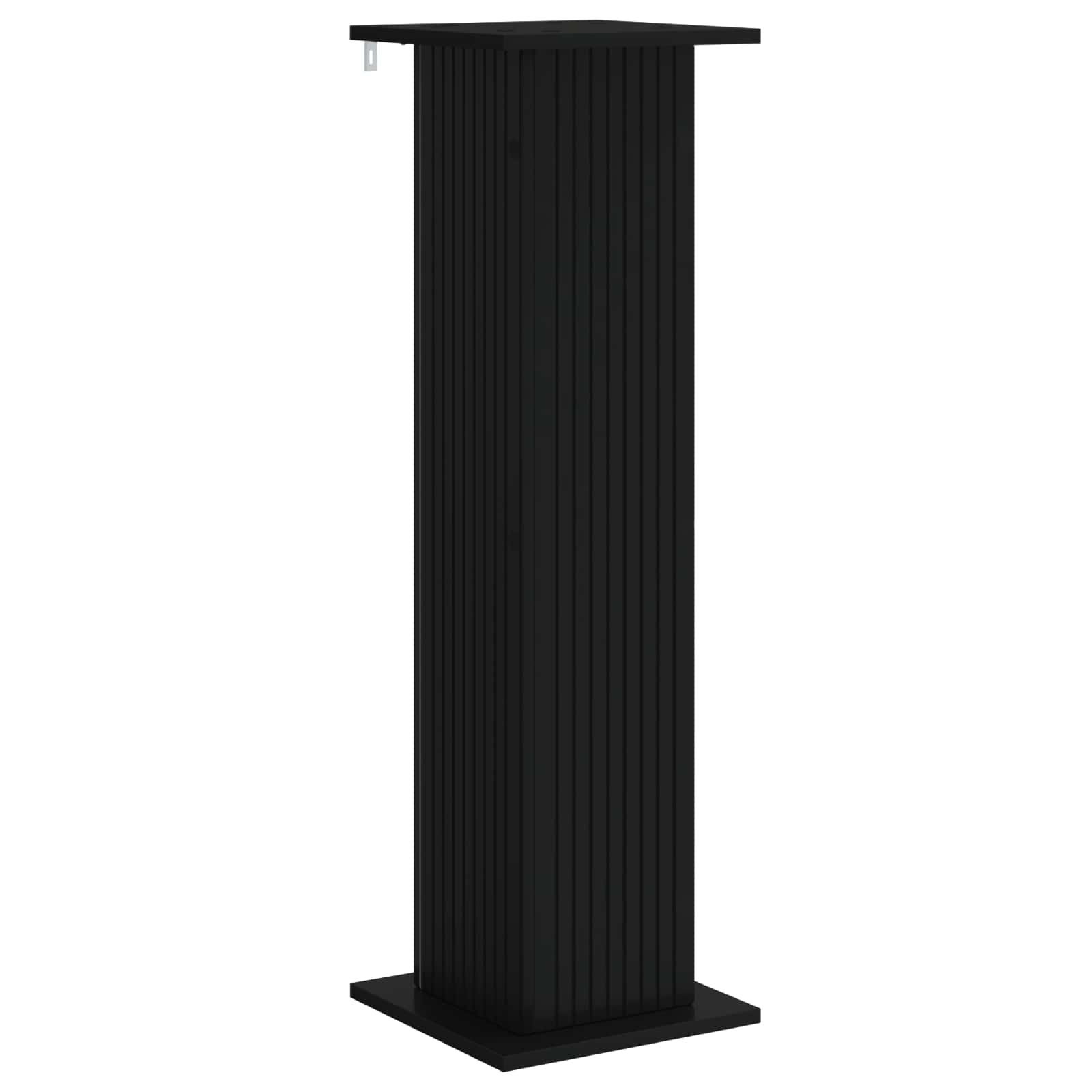 Plantenstandaard 2 pcs Zwart 30,5 x 30 x 100,5 cm Bewerkt hout image 4