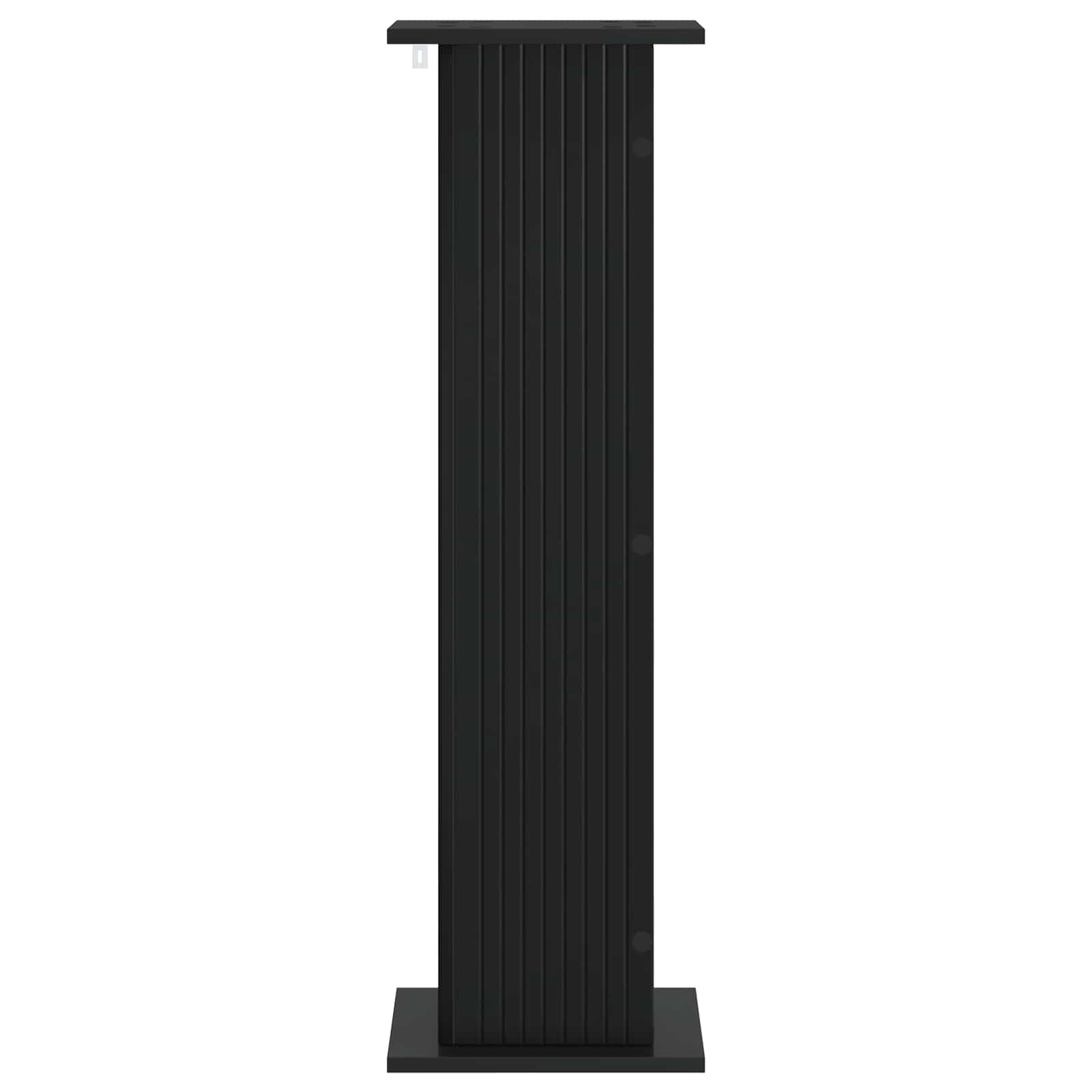 Plantenstandaard 2 pcs Zwart 30,5 x 30 x 100,5 cm Bewerkt hout image 5