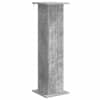 vidaXL Taimede alus Betoonhall 30,5 x 30 x 100,5 cm Tehispuit