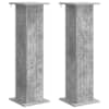 vidaXL Taimede alus 2 tk Betoonhall 30,5 x 30 x 100,5 cm Tehispuit