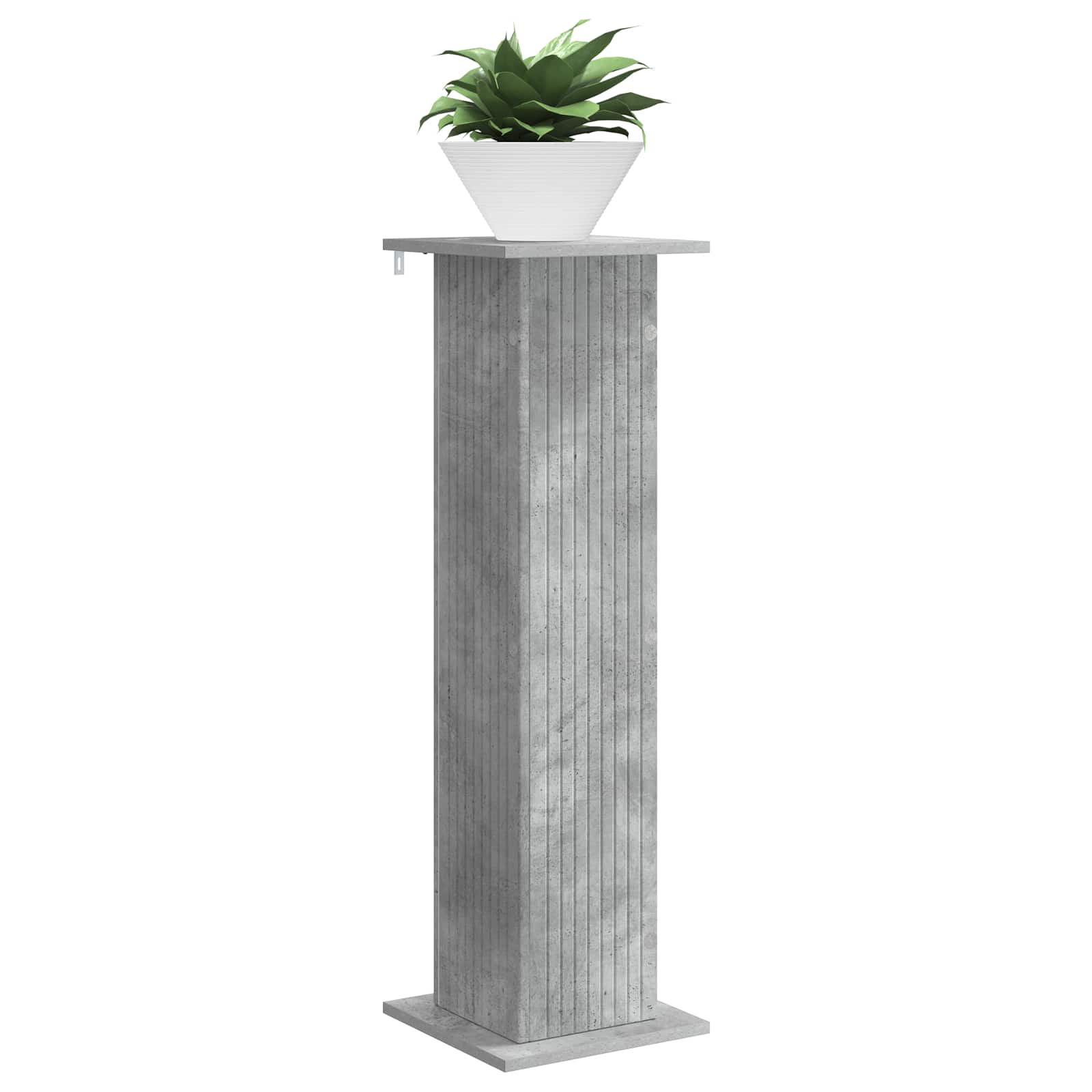 Plantenstandaard 2 pcs Betongrijs 30,5 x 30 x 100,5 cm image 2