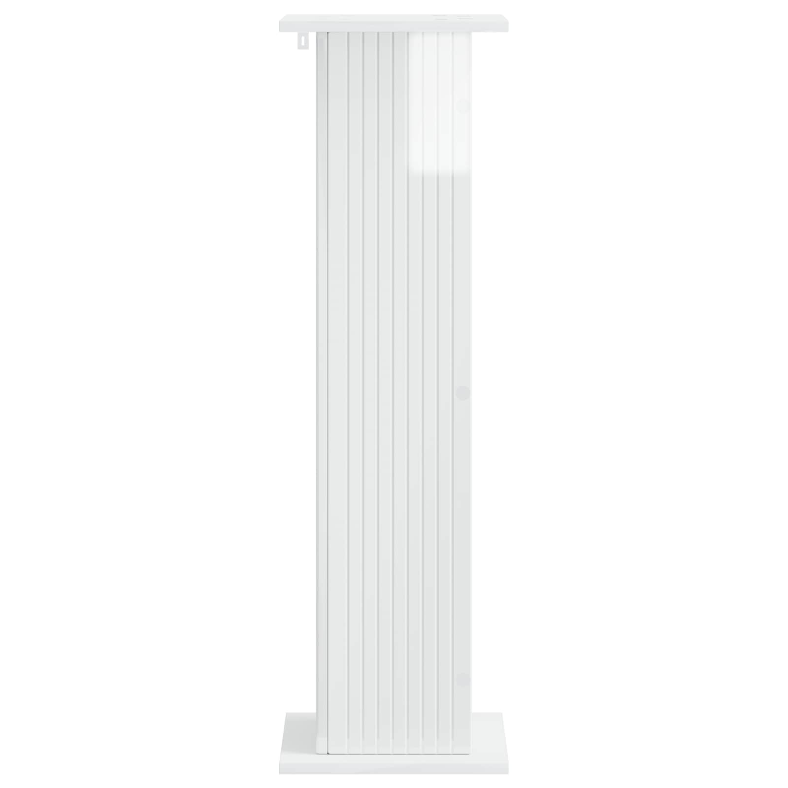 Plantenstandaard 2 pcs Hoogglans Wit 30,5 x 30 x 100,5 cm image 5