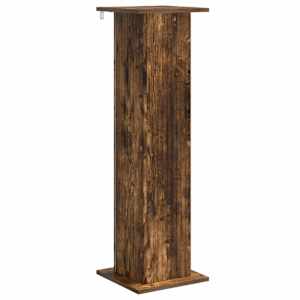 vidaXL Taimede alus Suitsutatud tamm 30,5 x 30 x 100,5 cm Tehispuit