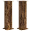 vidaXL Taimede alus 2 tk Suitsutatud tamm 30,5 x 30 x 100,5 cm