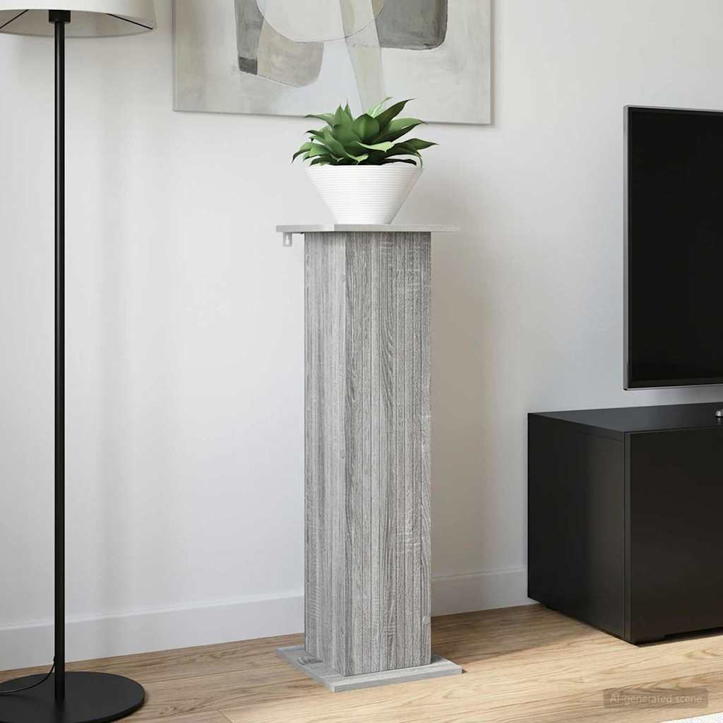 Plantenstandaard 2 pcs Grijs sonoma 30,5 x 30 x 100,5 cm image 1