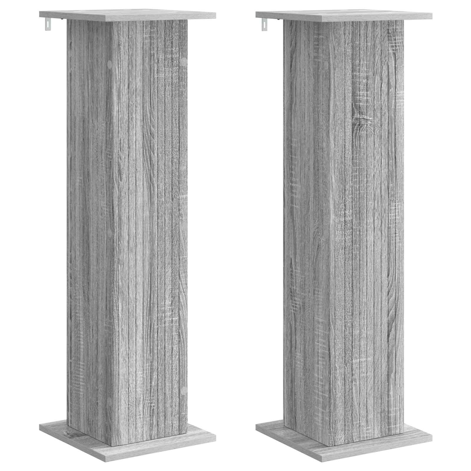 vidaXL Suport pentru plante 2 pcs Sonoma gri 30,5 x 30 x 100,5 cm