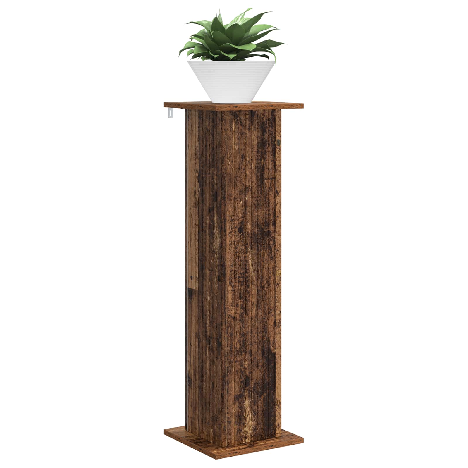 Plantenstandaard Oud hout 30,5 x 30 x 100,5 cm Bewerkt hout image 3