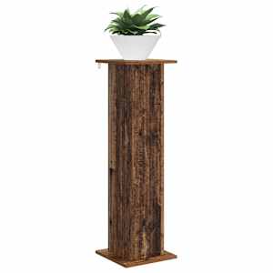 Stojan na rostliny 2 pcs Staré dřevo 30,5 x 30 x 100,5 cm - obrázek 3