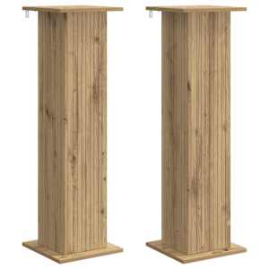 vidaXL Taimede alus 2 tk Artisan tamm 30,5 x 30 x 100,5 cm Tehispuit