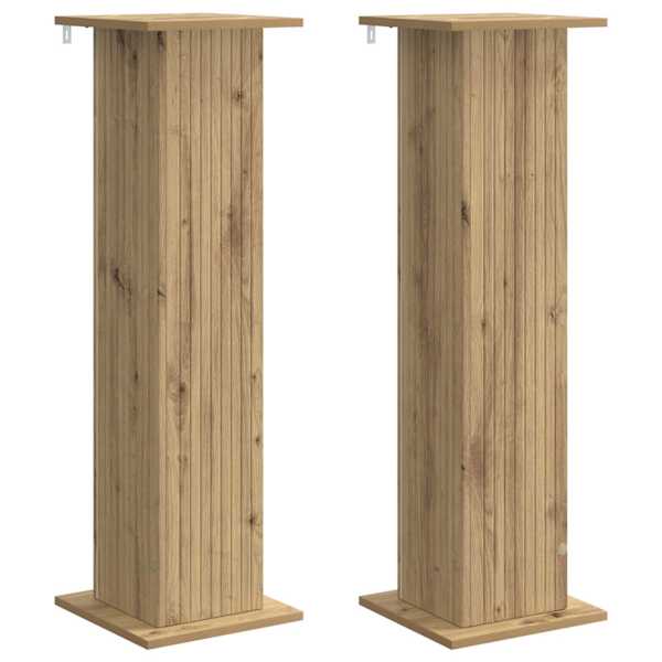 vidaXL Taimede alus 2 tk Artisan tamm 30,5 x 30 x 100,5 cm Tehispuit