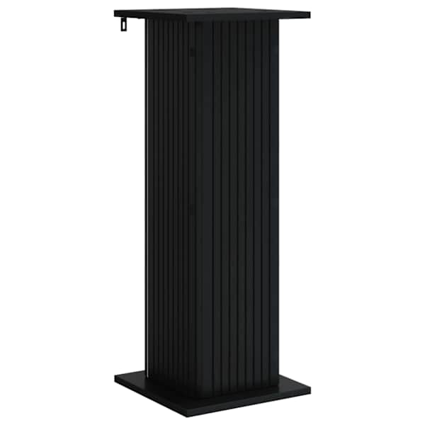 vidaXL Taimede alus Must 30,5 x 30 x 80,5 cm Tehispuit