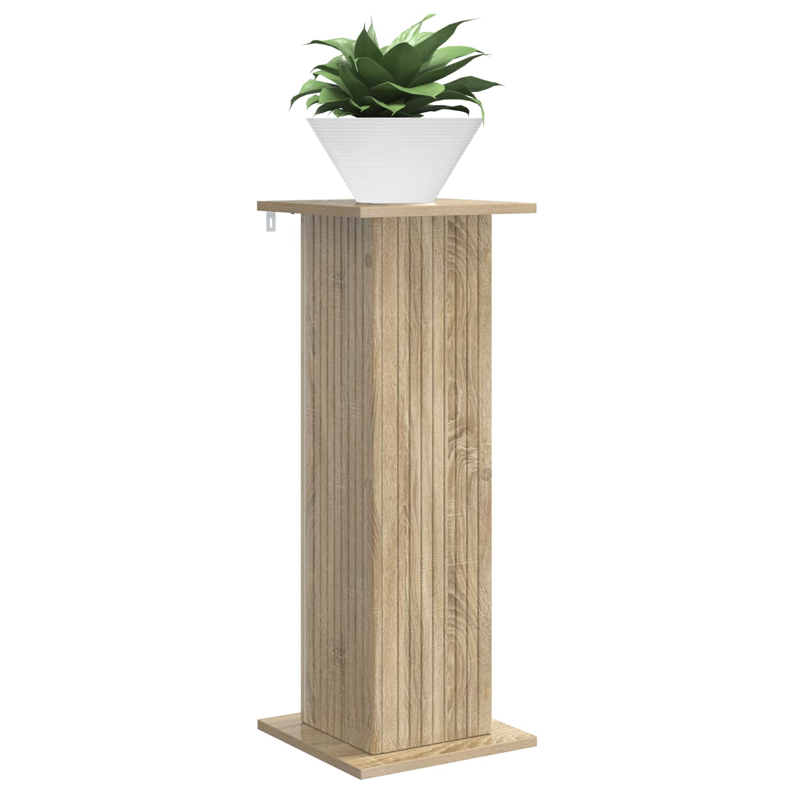Plantenstandaard Sonoma Eiken 30,5 x 30 x 80,5 cm Bewerkt hout image 2