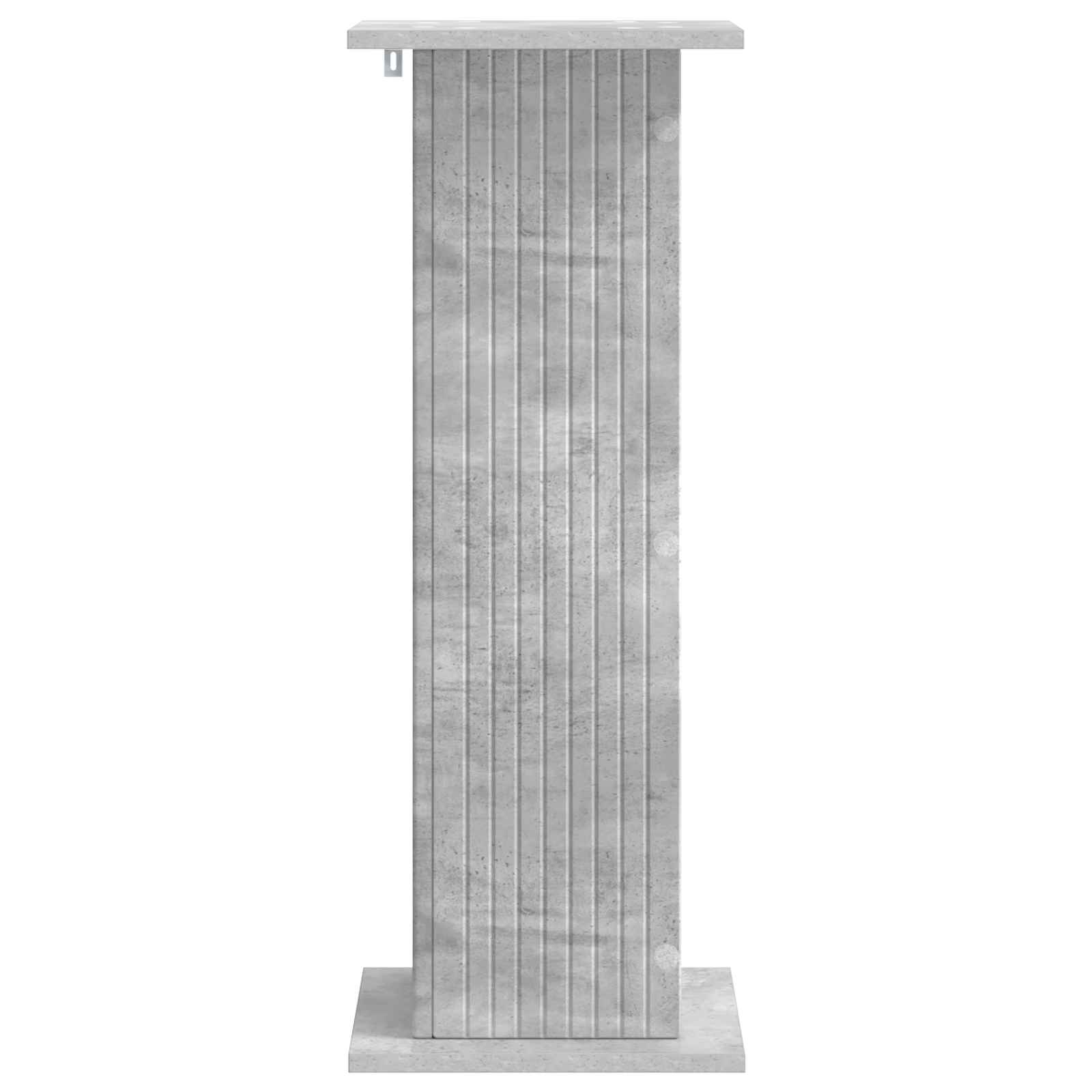 Plantenstandaard Betongrijs 30,5 x 30 x 80,5 cm Bewerkt hout image 3