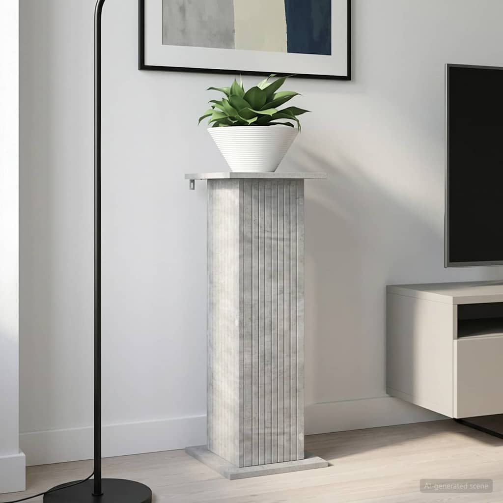 Stojan na rostliny 2 pcs Betonově šedá 30,5 x 30 x 80,5 cm - obrázek 4