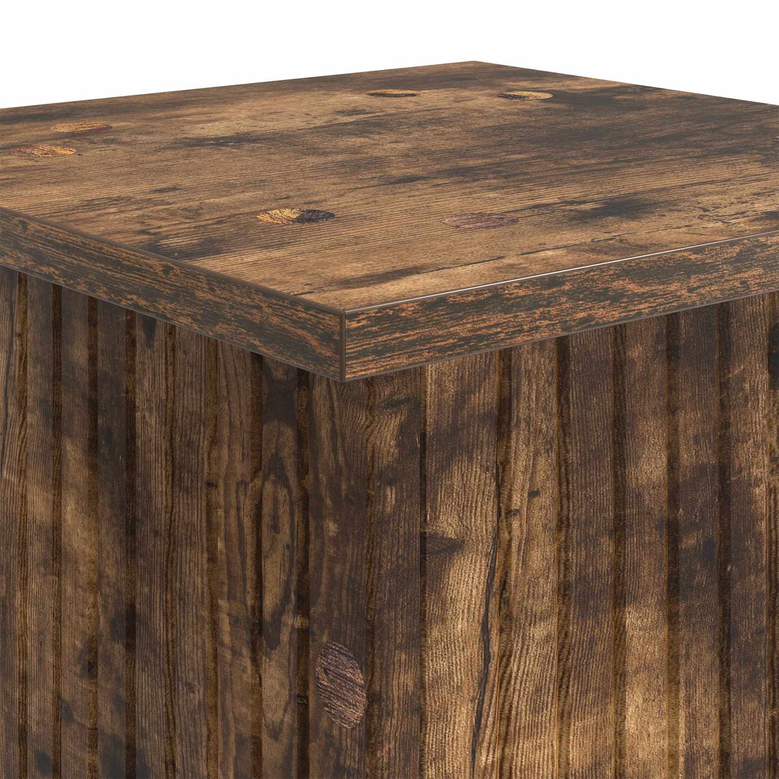 Plantenstandaard 2 pcs Gerookt eiken 30,5 x 30 x 80,5 cm image 7