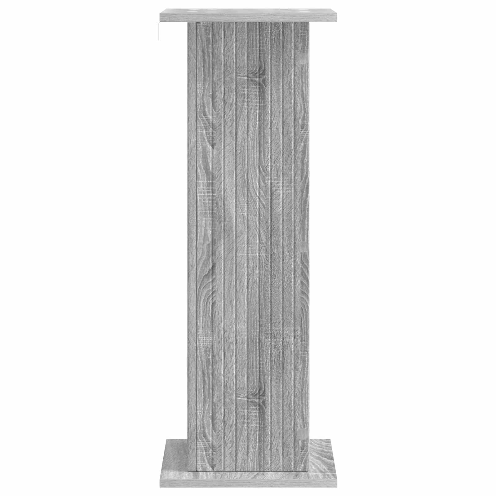 Plantenstandaard Grijs sonoma 30,5 x 30 x 80,5 cm Bewerkt hout image 4