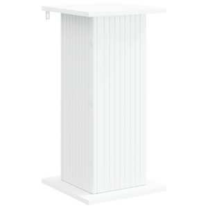 vidaXL Taimede alus Valge 30,5 x 30 x 60,5 cm Tehispuit