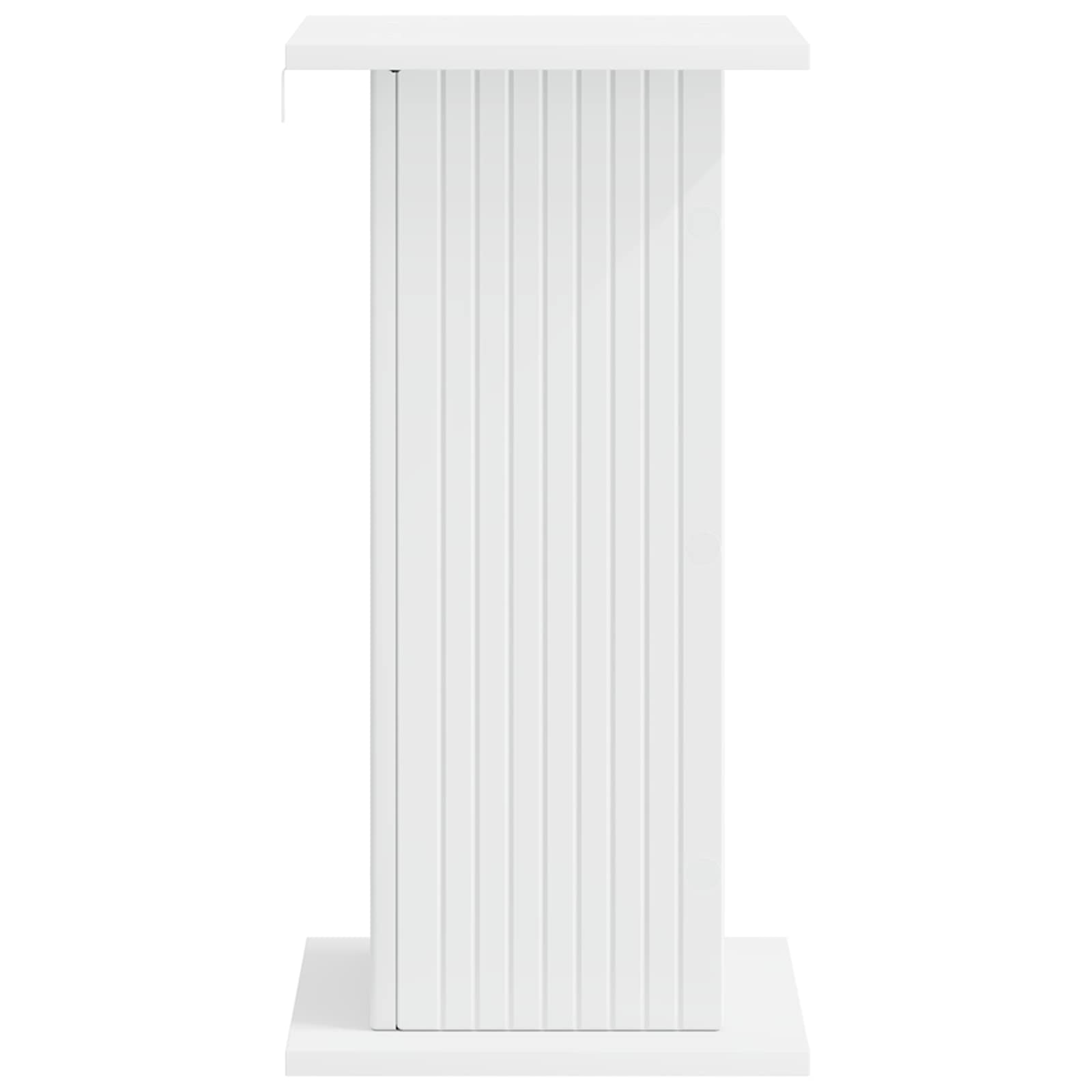 Plantenstandaard 2 pcs Wit 30,5 x 30 x 60,5 cm Bewerkt hout image 6