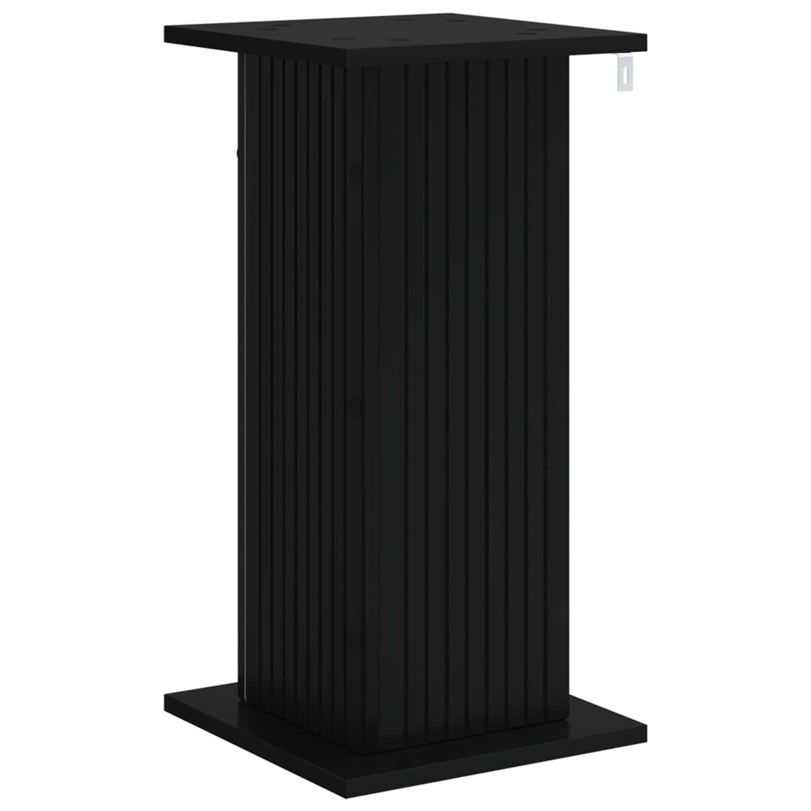 Plantenstandaard Zwart 30,5 x 30 x 60,5 cm Bewerkt hout image 5