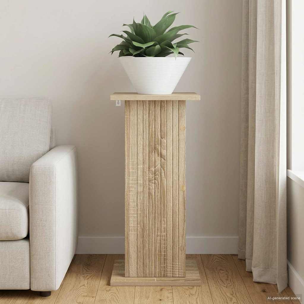 Stojan na rostliny Dub sonoma 30,5 x 30 x 60,5 cm