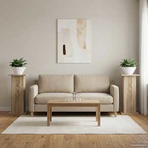 Stojalo za rastline 2 pcs Sonoma hrast 30,5 x 30 x 60,5 cm