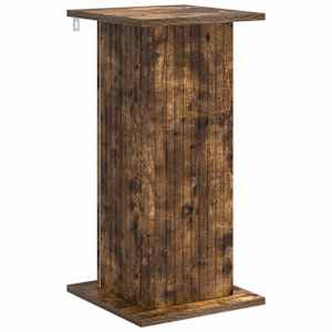 vidaXL Taimede alus Suitsutatud tamm 30,5 x 30 x 60,5 cm Tehispuit