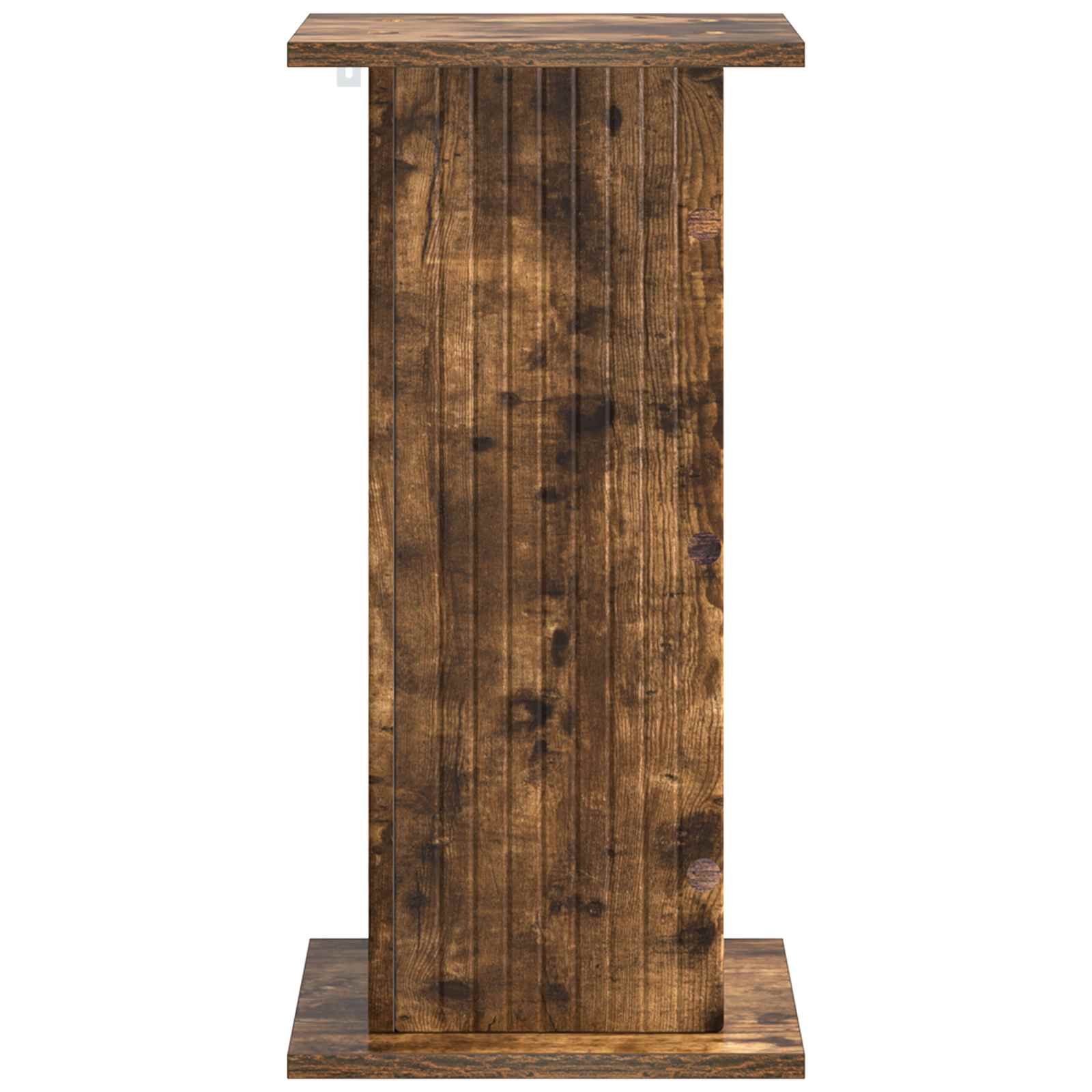 Plantenstandaard 2 pcs Gerookt eiken 30,5 x 30 x 60,5 cm image 3