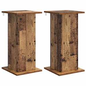 vidaXL Taimede alus 2 tk Vana puit 30,5 x 30 x 60,5 cm Tehispuit