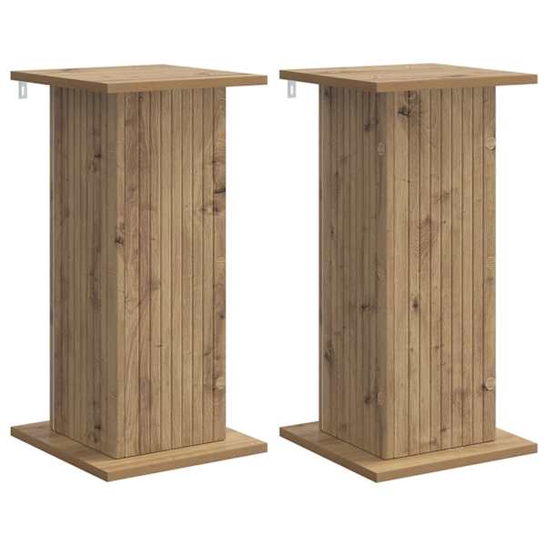 vidaXL Taimede alus 2 tk Artisan tamm 30,5 x 30 x 60,5 cm Tehispuit