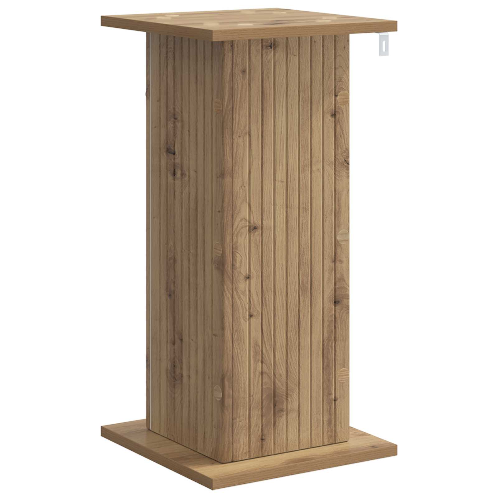 Plantenstandaard 2 pcs Artisanaal eiken 30,5 x 30 x 60,5 cm image 6