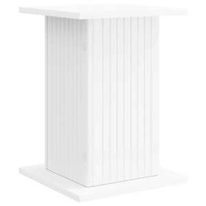 vidaXL Taimede alus Valge 30,5 x 30 x 43 cm Tehispuit