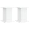 vidaXL Taimede alus 2 tk Valge 30,5 x 30 x 43 cm Tehispuit