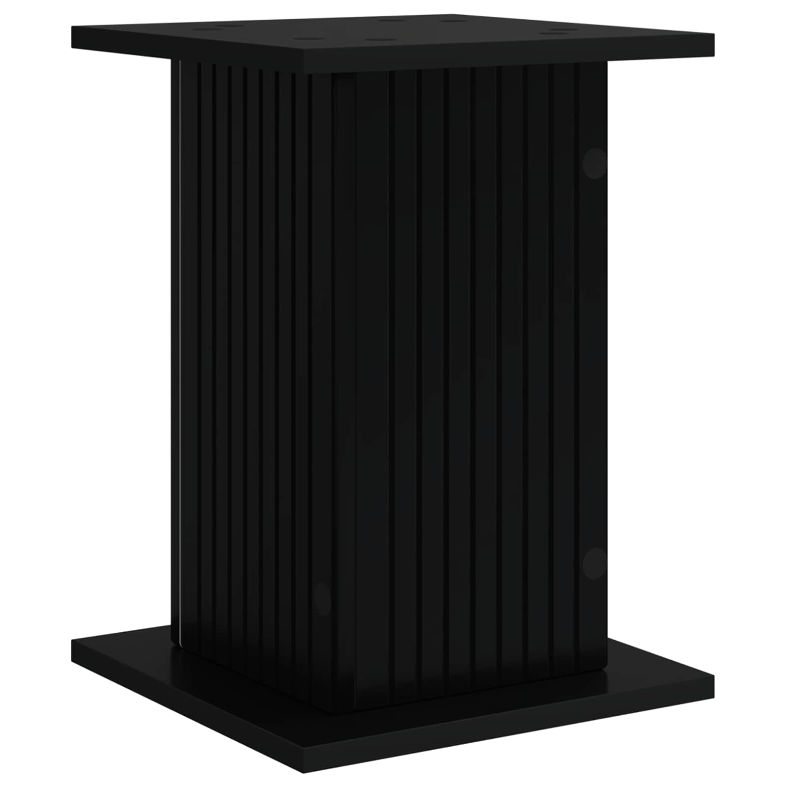 Plantenstandaard 2 pcs Zwart 30,5 x 30 x 43 cm Bewerkt hout image 7