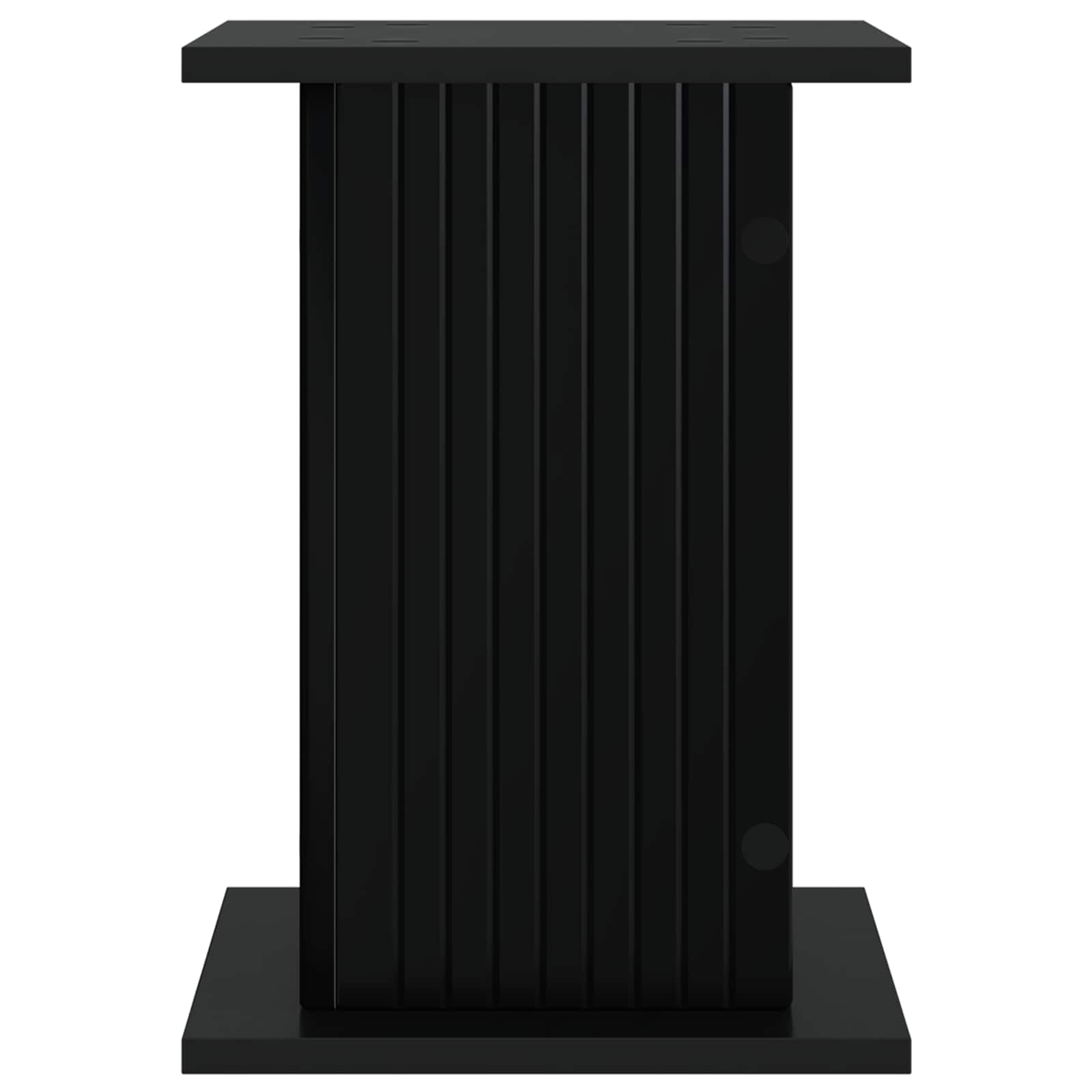 Plantenstandaard 2 pcs Zwart 30,5 x 30 x 43 cm Bewerkt hout image 6