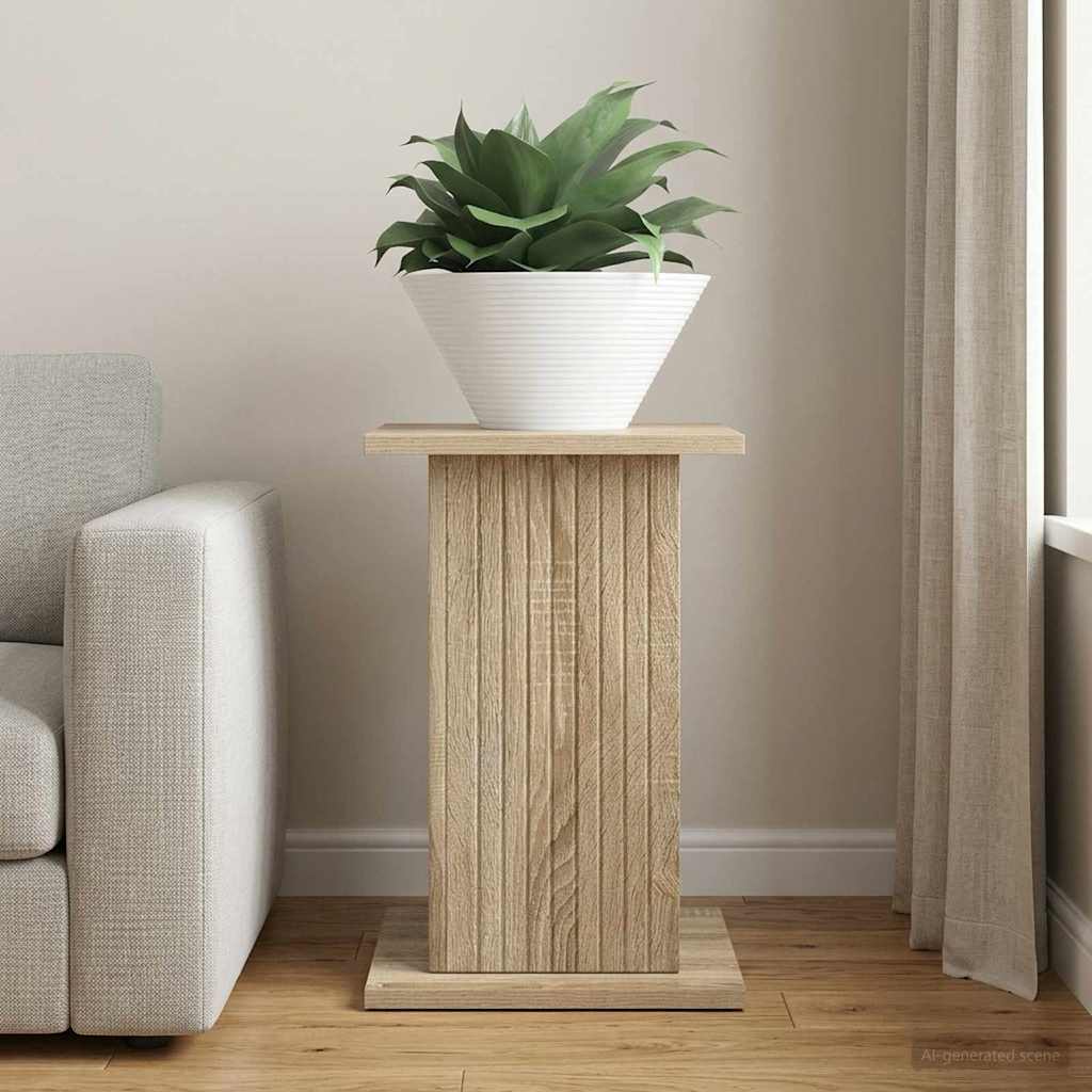 Stojan na rostliny Dub sonoma 30,5 x 30 x 43 cm