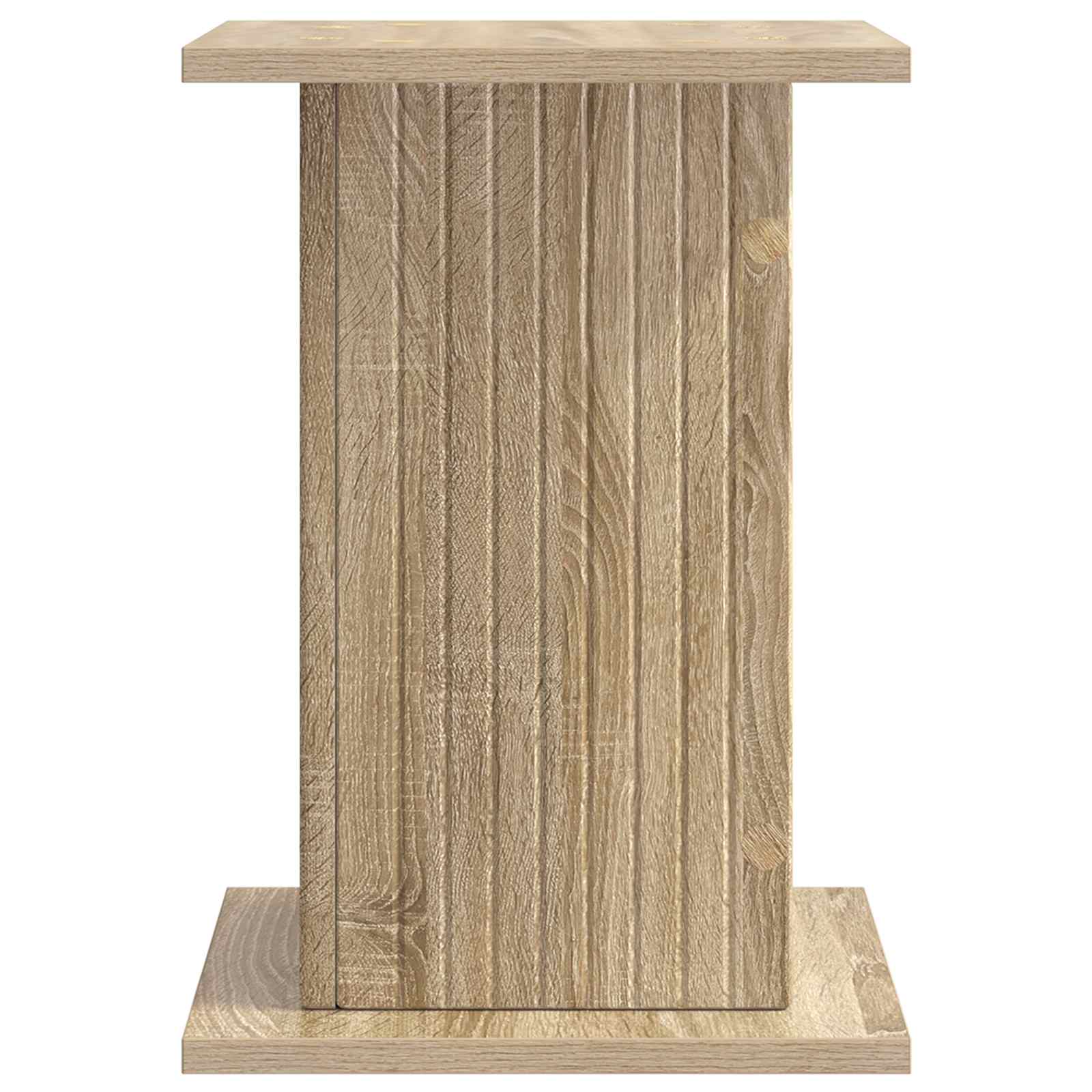 Plantenstandaard Sonoma Eiken 30,5 x 30 x 43 cm Bewerkt hout image 5