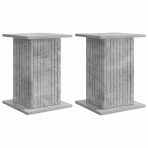 Stojan na rostliny 2 pcs Betonově šedá 30,5 x 30 x 43 cm - obrázek 2