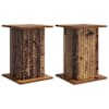 vidaXL Taimede alus 2 tk Vana puit 30,5 x 30 x 43 cm Tehispuit