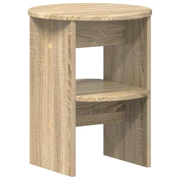 vidaXL K&otilde;rvalkapp Sonoma tamm &Oslash;40 x 50 cm T&ouml;&ouml;deldud puit