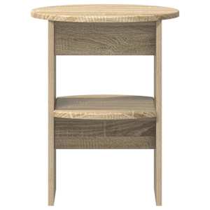 Boční skříňka 2 pcs Sonoma dub Ø40 x 50 cm Dřevěný materiál - obrázek 6