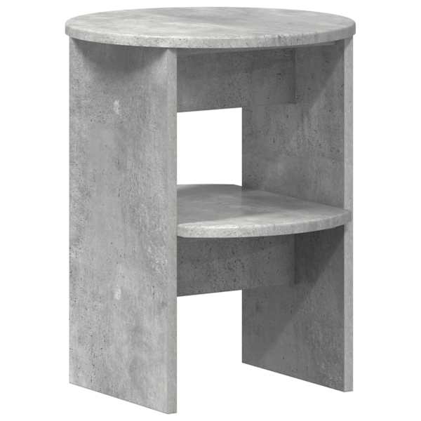 vidaXL K&otilde;rvalkapp BetoonHall &Oslash;40 x 50 cm T&ouml;&ouml;deldud puit